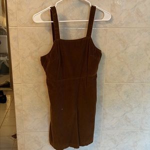 Corduroy dress